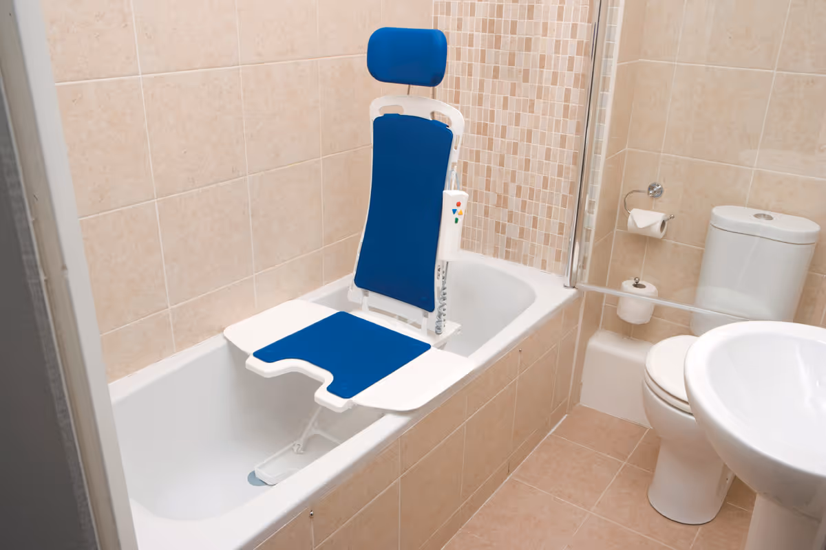 Add a Bath Lift for Safety, Comfort, and Convenience