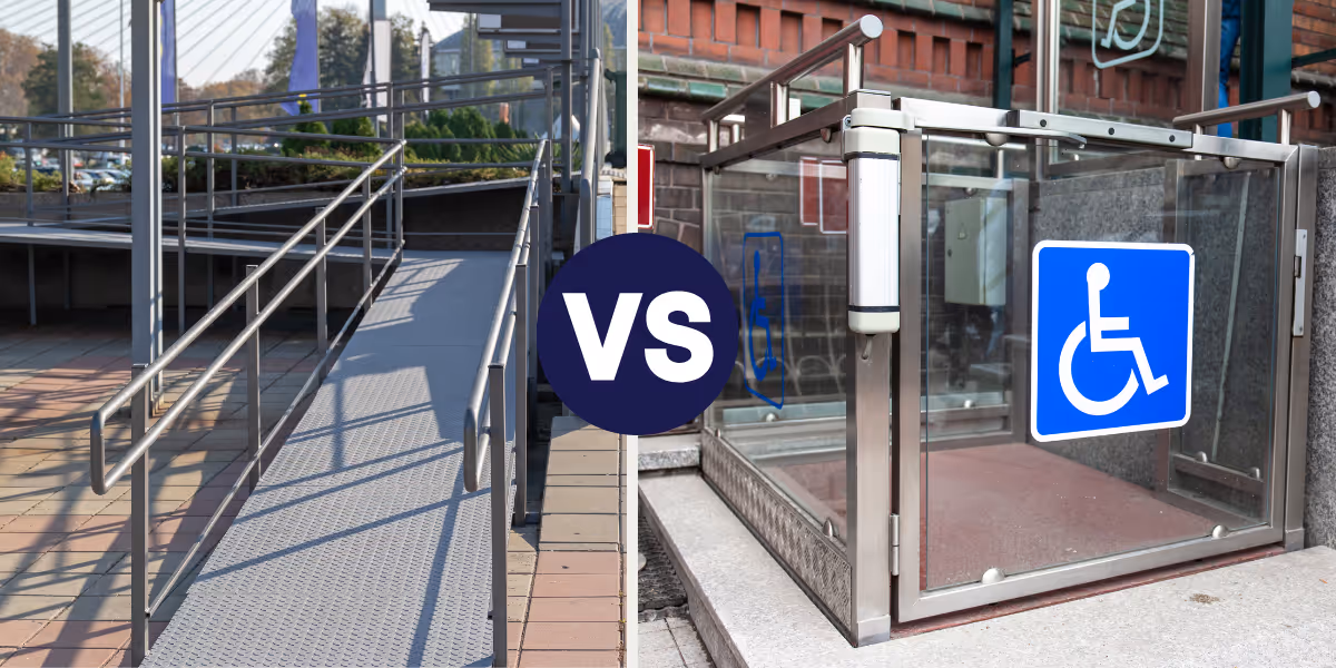 Wheelchair Ramp vs. Lift: What’s Safer and More Cost-Effective for Outdoor Access?