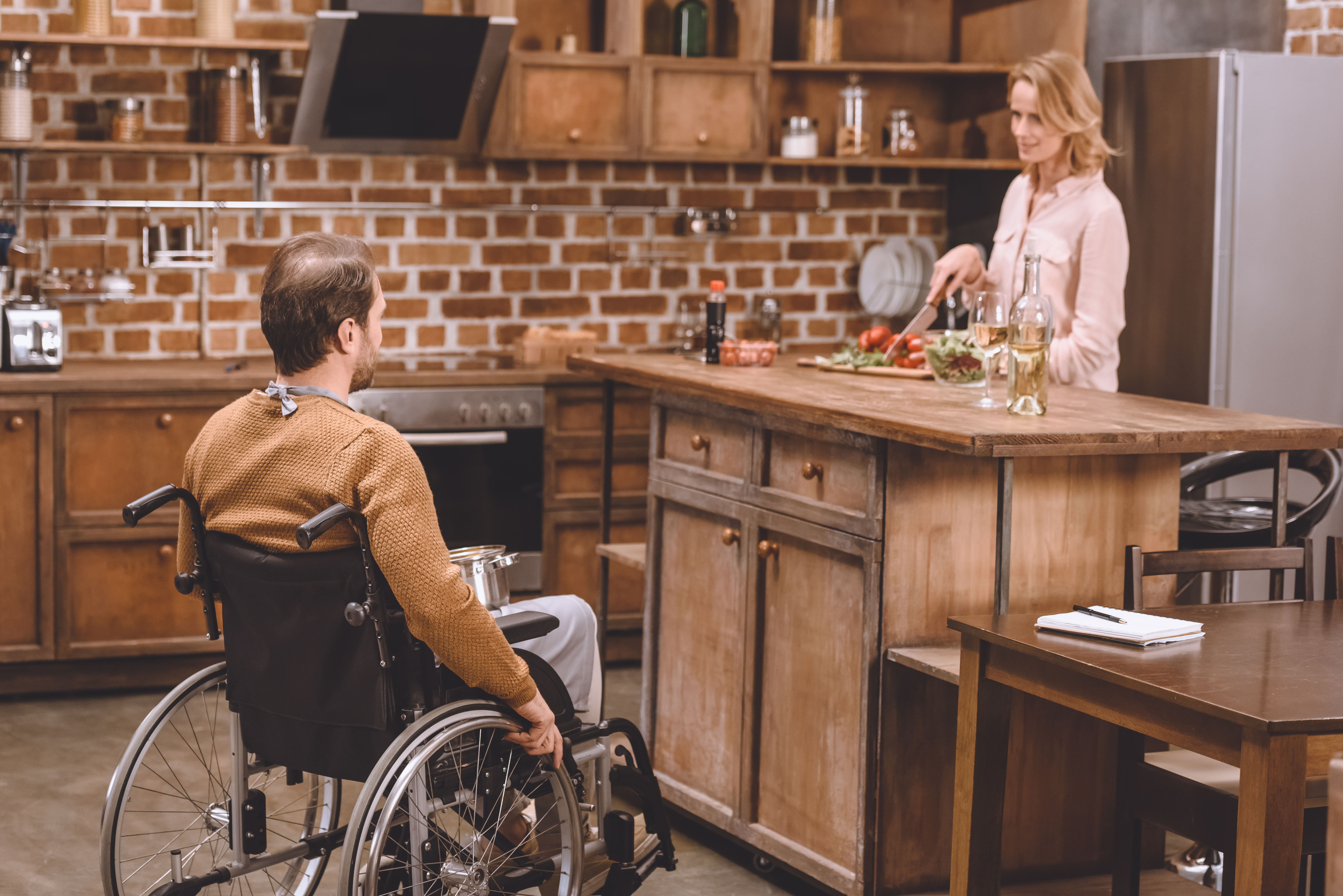 Improving Kitchen Accessibility of Counters, Cabinets, and Appliances