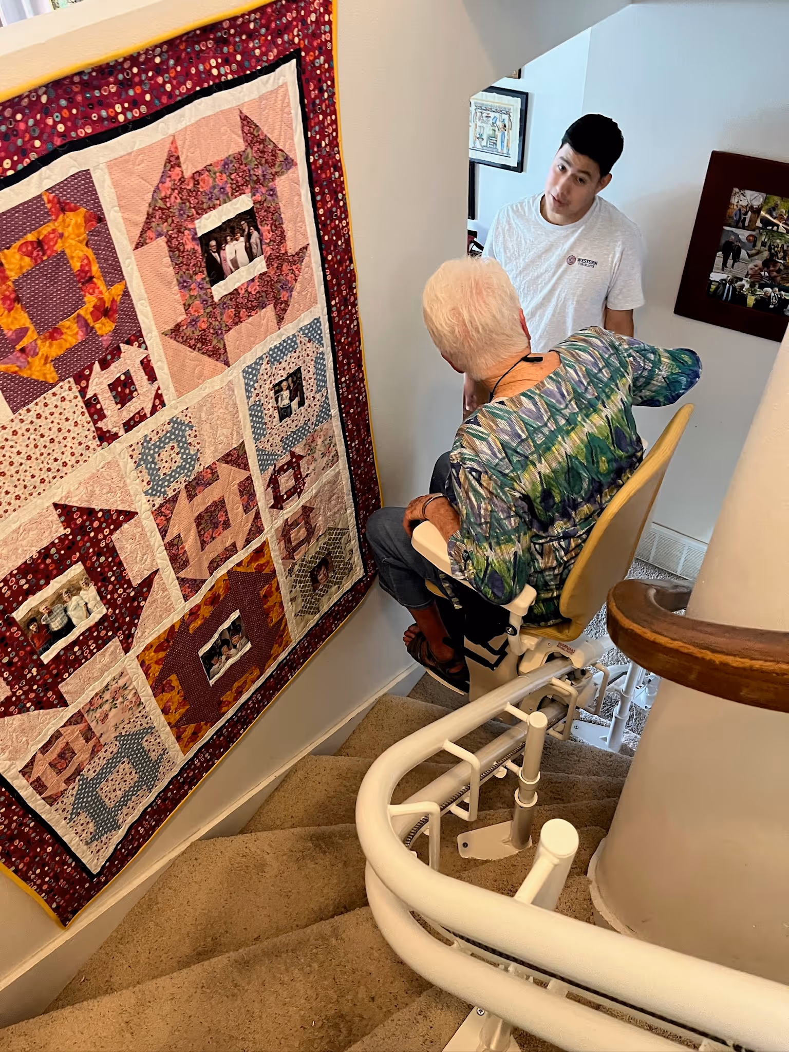 Curved Stairlift in Logan, UT